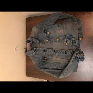 Cute mini denim jacket